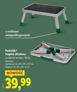 Lidl Parkside Stopień składany oferta
