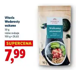 Lidl VITASIA Wodorosty wakame oferta