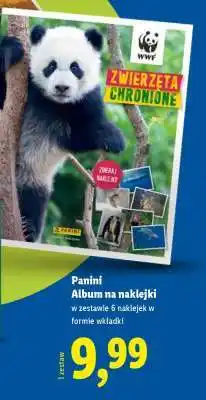 Lidl Panini Album na naklejki oferta
