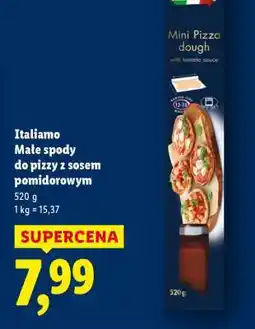 Lidl ITALIAMO Małe spody do pizzy z sosem pomidorowym oferta