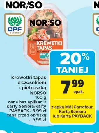 Carrefour Krewetki Norso oferta