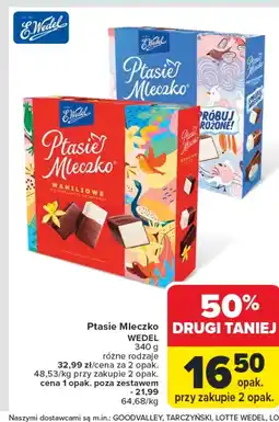 Carrefour Ptasie Mleczko E. Wedel oferta