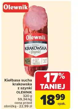 Carrefour Kiełbasa Olewnik oferta