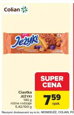 Carrefour Ciastka Colian oferta