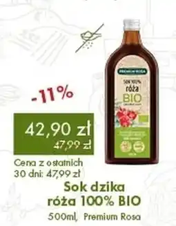 Organic Farma Zdrowia Sok dzika róża 100% BIO, Premium Rosa oferta