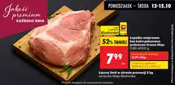 Biedronka Łopatka wieprzowa bez kości pakowana próżniowo Kraina Mięs oferta