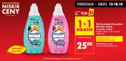 Biedronka Żel do prania Coccolino Wonder Wash, oferta
