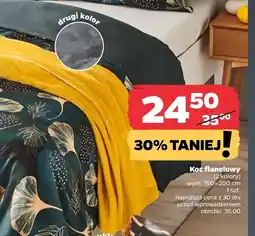 Netto Koc flanelowy oferta