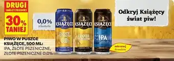 Biedronka Piwo Książęce w puszce oferta