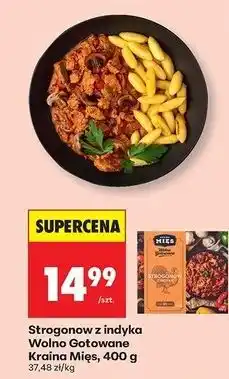 Biedronka Strogonow z indyka Kraina Mięs oferta