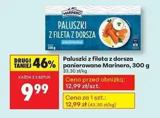 Biedronka Paluszki z fileta dorsza panierowane Marinero oferta