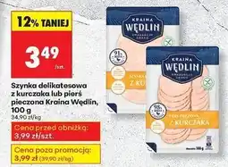 Biedronka Pierś pieczona z kurczaka Kraina Wędlin oferta