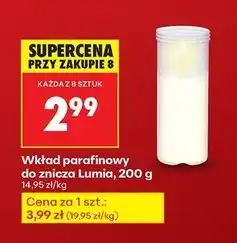 Biedronka Wkład parafinowy 200 g Lumia oferta