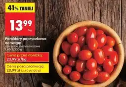 Biedronka Pomidory papryczkowe pomarańczowe oferta