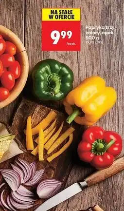 Biedronka Papryka pakowana 3 kolory oferta
