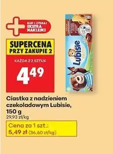 Biedronka Ciastka czekoladowe Lu Petitki Lubisie oferta