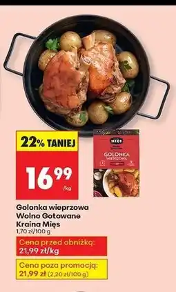 Biedronka Golonka wieprzowa wolno gotowana Kraina Mięs oferta