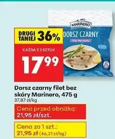 Biedronka Dorsz atlantycki filet bez skóry Marinero oferta