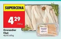 Biedronka Grenadier filet bez skóry Mieszko Ryby oferta