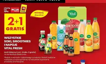 Biedronka Smoothie mango jabłko banan marakuja Vital Fresh oferta