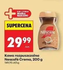 Biedronka Kawa Nescafe Crema oferta