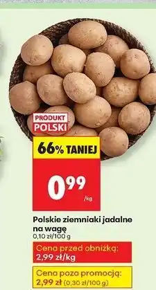 Biedronka Ziemniaki polska oferta