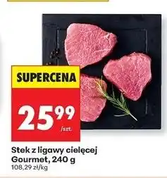 Biedronka Steki z ligawy cielęcej Gourmet oferta