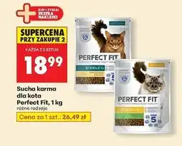 Biedronka Karma dla kota sensitive 1+ Perfect Fit oferta