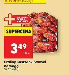 Biedronka Czekoladki Wawel Kasztanki oferta