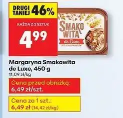Biedronka Margaryna Smakowita De Luxe oferta