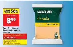 Biedronka Ser gouda Światowid oferta