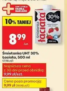 Biedronka Śmietanka 30% Łaciata oferta