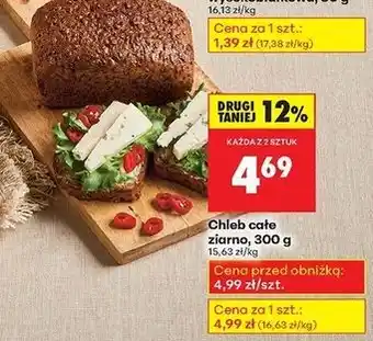 Biedronka Chleb całe ziarno oferta
