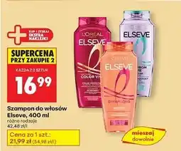 Biedronka Szampon do włosów L'oreal Elseve Hyaluron Pure oferta