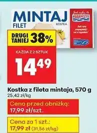 Biedronka Mintaj kostka Abramczyk oferta