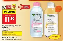 Biedronka Płyn micelarny z olejkiem arganowym Garnier Skin Naturals oferta