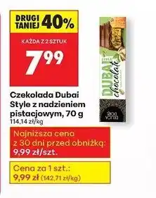Biedronka Czekolada dubai Delicadore oferta