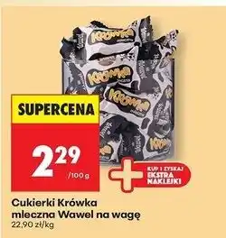 Biedronka Cukierki Wawel Krówka Mleczna oferta