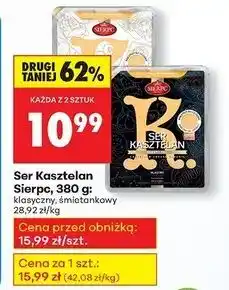 Biedronka Ser kasztelan śmietankowy Sierpc oferta