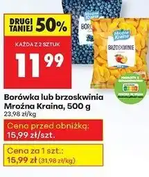 Biedronka Brzoskwinie Mroźna Kraina oferta