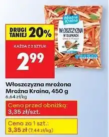 Biedronka Włoszczyzna słupki Mroźna Kraina oferta