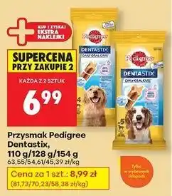 Biedronka Przysmak dla psa duże rasy Pedigree Dentastix oferta