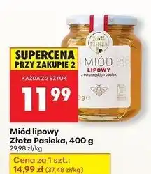 Biedronka Miód lipowy Złota Pasieka (Biedronka) oferta