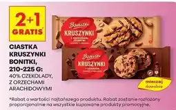 Biedronka Ciastka kruszynki z czekoladą Bonitki oferta