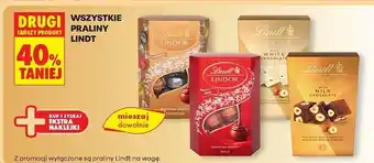 Biedronka Praliny white chocolate Lindt Nuxor oferta