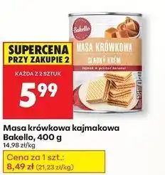 Biedronka Masa krówkowa kajmak Bakello oferta