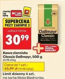 Biedronka Kawa Dallmayr Classic oferta