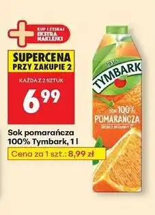 Biedronka Sok pomarańczowy Tymbark oferta