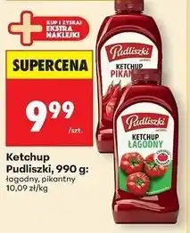 Biedronka Ketchup pikantny Pudliszki oferta