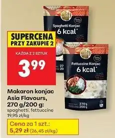 Biedronka Makaron fettuccine konjac Asia Flavours oferta